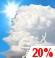 Slight Chance Thunderstorms, Probability Of Precipitation: 20%