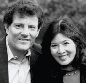 Nicholas Kristof and Sheryl WuDunn '81