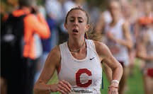Rachel Sorna running a race
