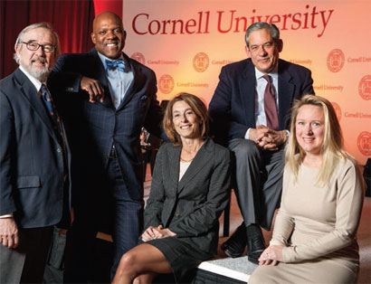 Portrait shot of alumni leaders in Boston
