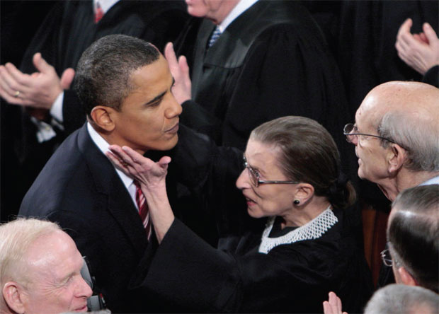 Obama and Ginsberg
