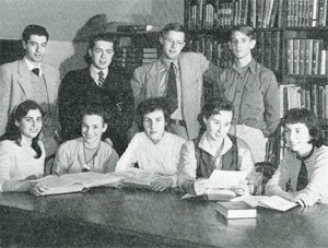 Editorial board of the Cornell Writer