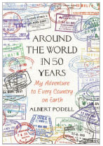 Book cover of around the world in 50 years