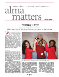 Magazine page image for alma matters