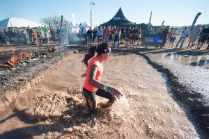 An athlete braves the Spartan Race. Photo provided.