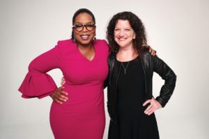 Debra and Oprah Winfrey