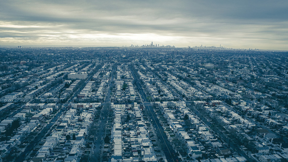Aerial photo of Brooklyn