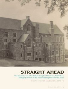 Magazine page image for Straight Ahead