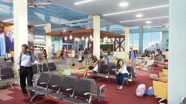 Airport lobby conception design