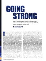 Magazine page image for Going Strong