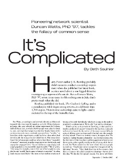 It's Complicated cover page