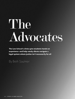 The Advocates cover page