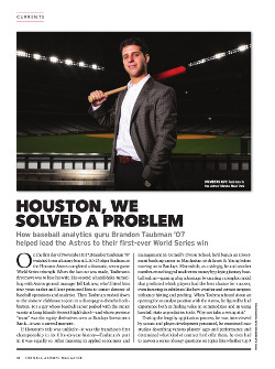 Magazine page image for Houston, we solved a problem